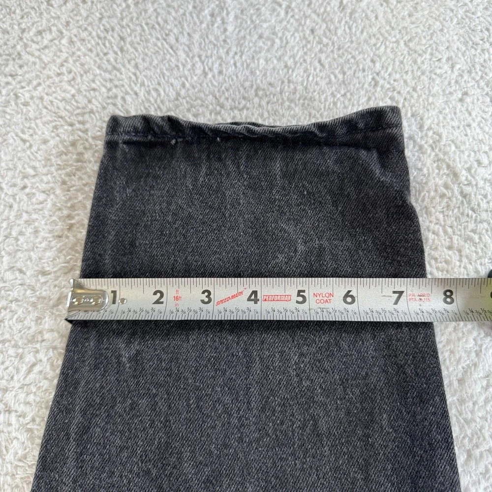 Vintage Levi's 550 Mens 33x34 Tag 32x34 Fit Black Relaxed Tapered Jeans Made USA